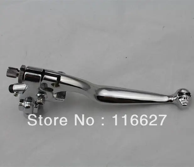 Рукоятка для руля Harley Honda VTX Kawasaki Suzuki Yamaha 1 &quot рычаг ручного управления черепом