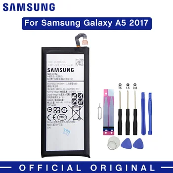 

Samsung Original Phone Battery EB-BA520ABE 3000mAh For Samsung Galaxy A5 2017 A520 A520F SM-A520F Authentic Batteries Free Tools