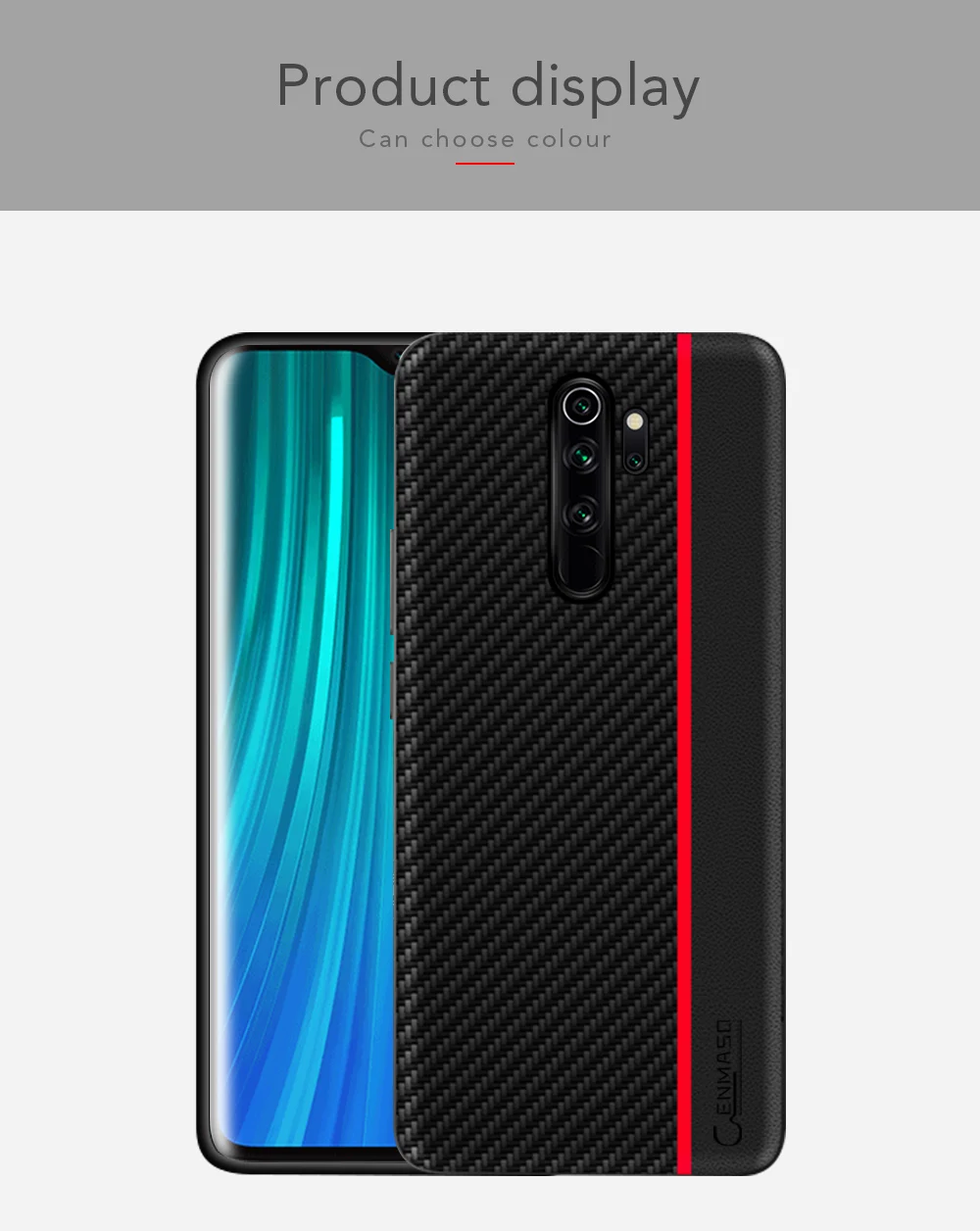 Для Redmi Note 8 Pro чехол Оригинальное углеродное волокно PU кожаный защитный чехол для Xiaomi Redmi Note 8 Pro Note 7 5 K20 Pro Чехол