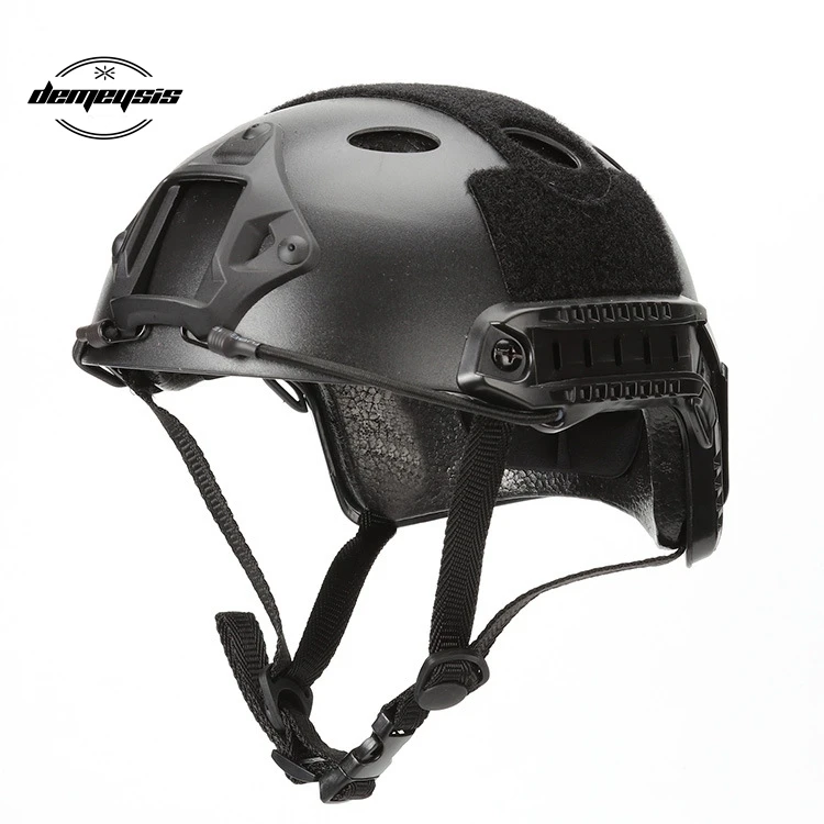 Тактический Быстрый PJ шлем для мужчин страйкбол Пейнтбол военные тактические шлемы наружная Спортивная безопасность Охота Стрельба Wargames шлемы - Цвет: black