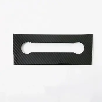 

For Ford Escape/Kuga 2020 Carbon Fiber ABS Chrome Car Front Air Conditioner Vent Outlet Cover Trim Car Styling Auto Accessories