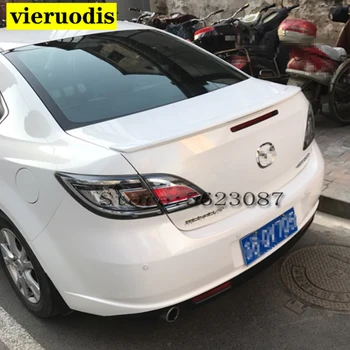 

Car Styling ABS Plastic Unpainted Primer Color Tail Wing Rear Trunk Spoiler For Mazda 6 2009 2010 2011 2012 2013 2014