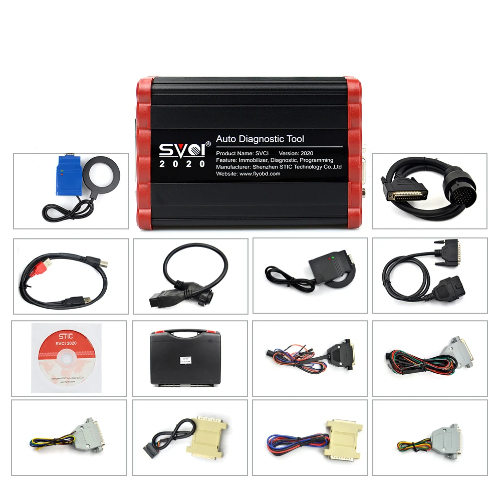 SVCI2020 SVDI FVDI OBD2 ключевой программист все функции VVDI2 SVCI V2015 FVDI J2534 без ограничений Fvdi