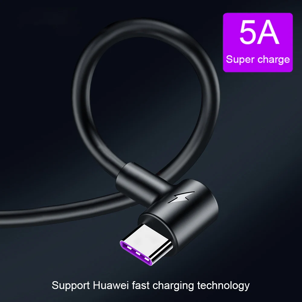 

USB Type C 3.1 Cable QC 3.0 5A Super Fast Charging Cable 3M 2M 1.5M 1M For Samsung Galaxy S9 S10 for huawei mate 20 P20 P30 Pro