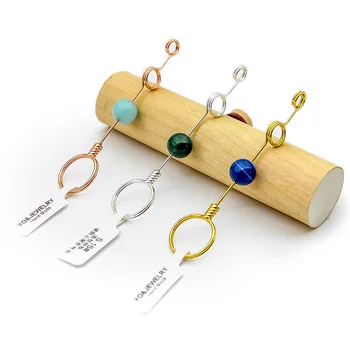 

2 Circles 5.2mm & 8mm Cigarette Holder Ring, Finger Elegant Lady Smoker Cigarette Stand for Women and Men Smoking Accessories