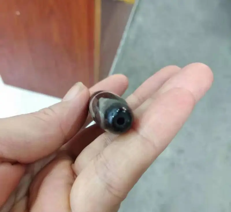 Винтажный зуб дзи Амулет из бисера Тибетский дзи подвеска-бусы calcedony fortune Bead