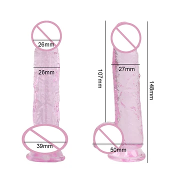 OLO Realistic Penis Dildo With Strong Suction Cup G-Spot Female Masturbation Artificial Adult Products Sex Toys 6