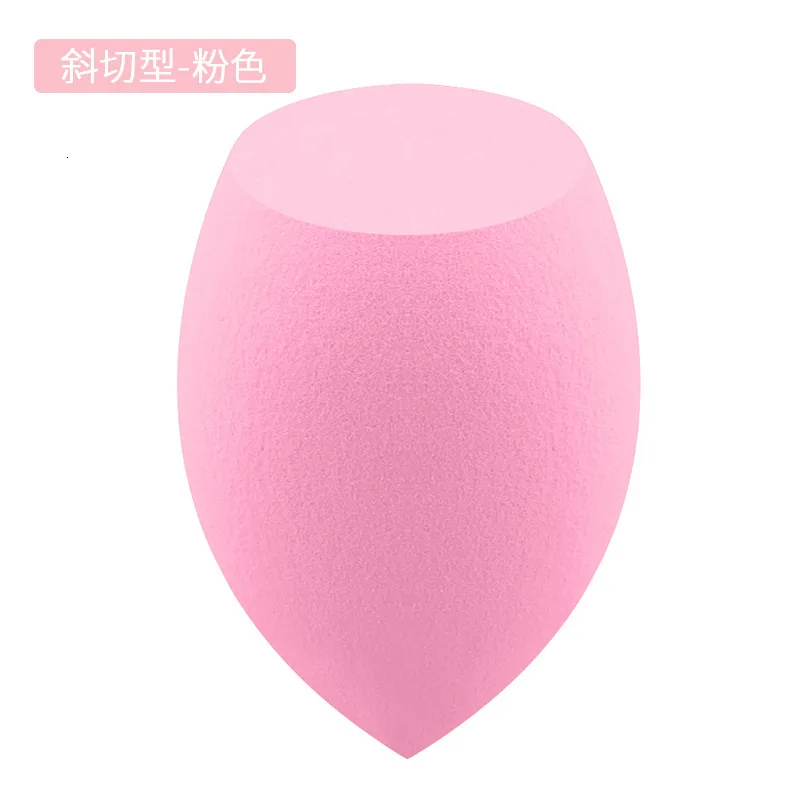 Pink (eggshell Спонж для макияжа Профессиональный косметический спонж для тонального крема Макияж Блендер мягкая водная губка - Цвет: Pink (eggshell