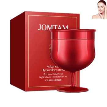 

New Red Wine Polyphenols Refreshing Moist Hydrating Cream Makeup Face Mask Whitening Foundation Concealer Prevent Bask Skin Care