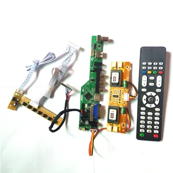 

For LM170E01-A5D4/A5KE 4CCFL 30Pin LVDS T.V53 controller board LCD display panel Remote+Inverter+keyboard VGA HDMI AV USB RF Kit