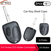 KEYECU – coque de clé de voiture à distance, 2 ou 3 boutons, étui pour voiture, compatible avec les marques honda, honda, GTO, Chevrolet, VS, VT, VX, VZ, WH, WK, WL