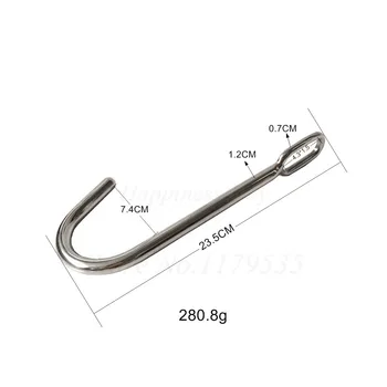 8 Style Super Thick Metal Stainless Steel Anal Dilator Butt Plugs Metal Anal Hook Anal Beads Sex Toys For Men Women Adult Game 3
