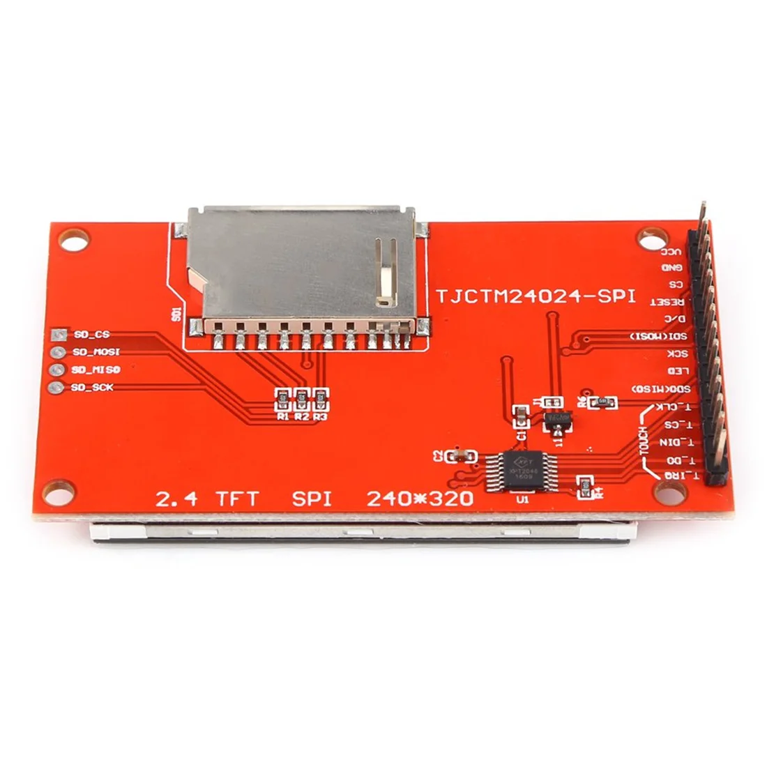 2,4 дюймов SPI TFT lcd 240x320 для Arduino Diy, модуль управления воспроизведением последовательного порта без сенсорной панели ILI9341