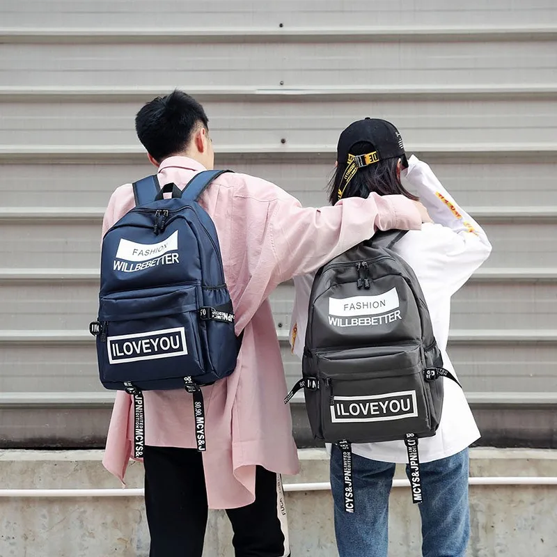 Осень и зима стиль рюкзак женский корейский стиль нейлоновый школьный рюкзак мода Колледж стиль Японский Корейский путешествия обратно