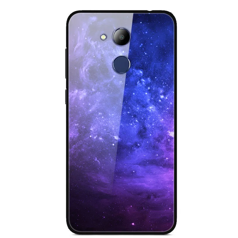 52 Для huawei Honor 6C Pro Чехол 5,2 ''силиконовый бампер стекло жесткая задняя крышка для huawei Honor6C Pro Coque 6CPro 6 c pro Чехол для телефона s - Цвет: 52