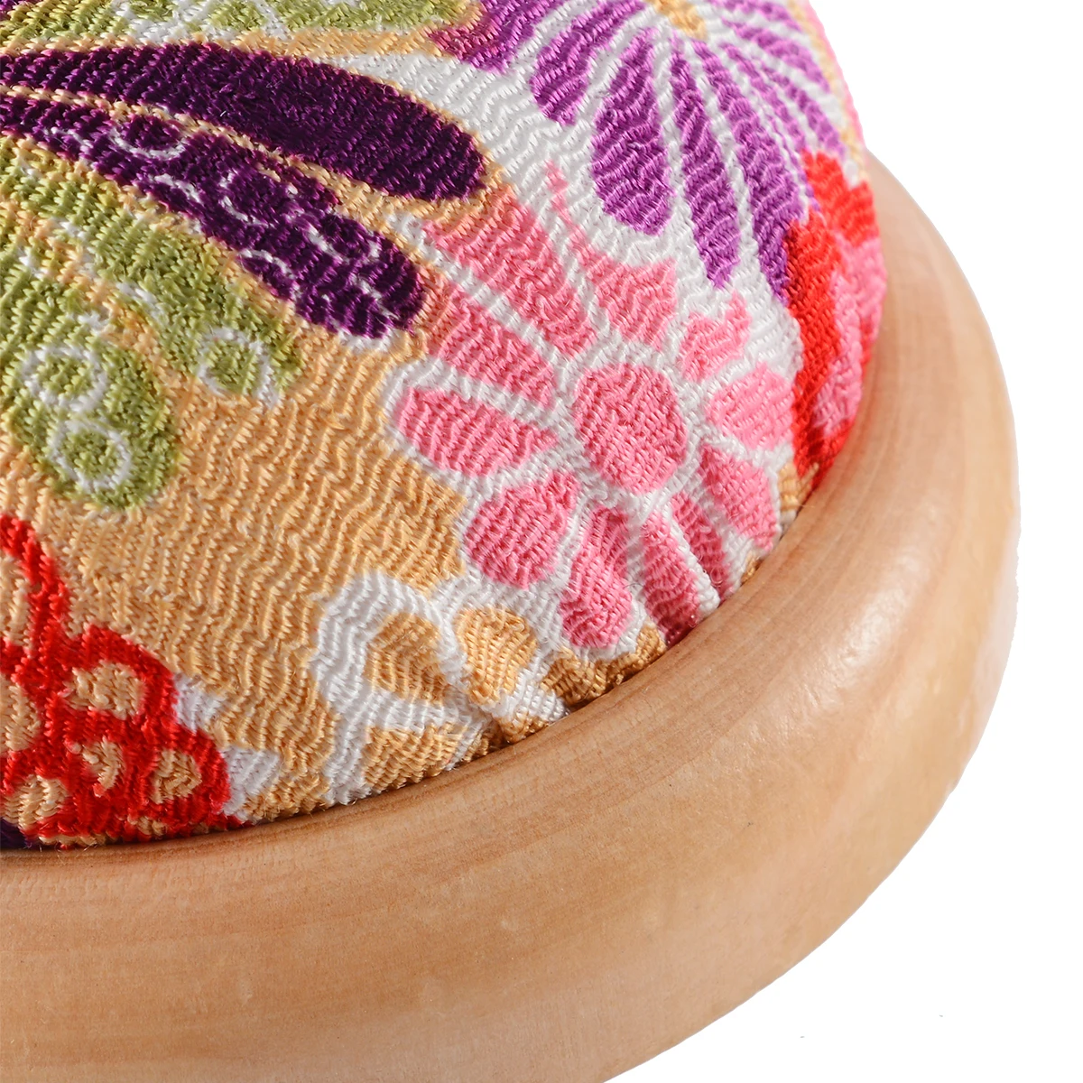 1pc New Wood Bottom Base Needle Pin Cushion Pillow Holder Sewing Craft Stitch Needlework Cloth pin Holder Needlework DIY Craft