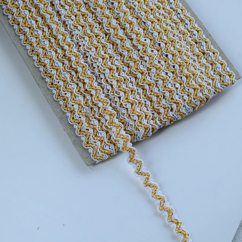 #192 Golden Thread Embroidered 100% Polyester lace fabric swiss voile trim Eco-Friendly Lace | Дом и сад