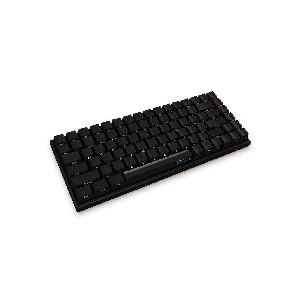 Original AKKO 3084 Gaming Keyboard Mechanical Side Engraving Letters Cherry MX Switch 84 Keys Computer Gamer Removable Type- C