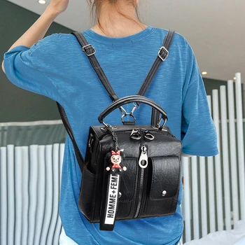 

Women's bags 2020 new multi-functional backpacks, single shoulder bags, fashionable styles, all-match
