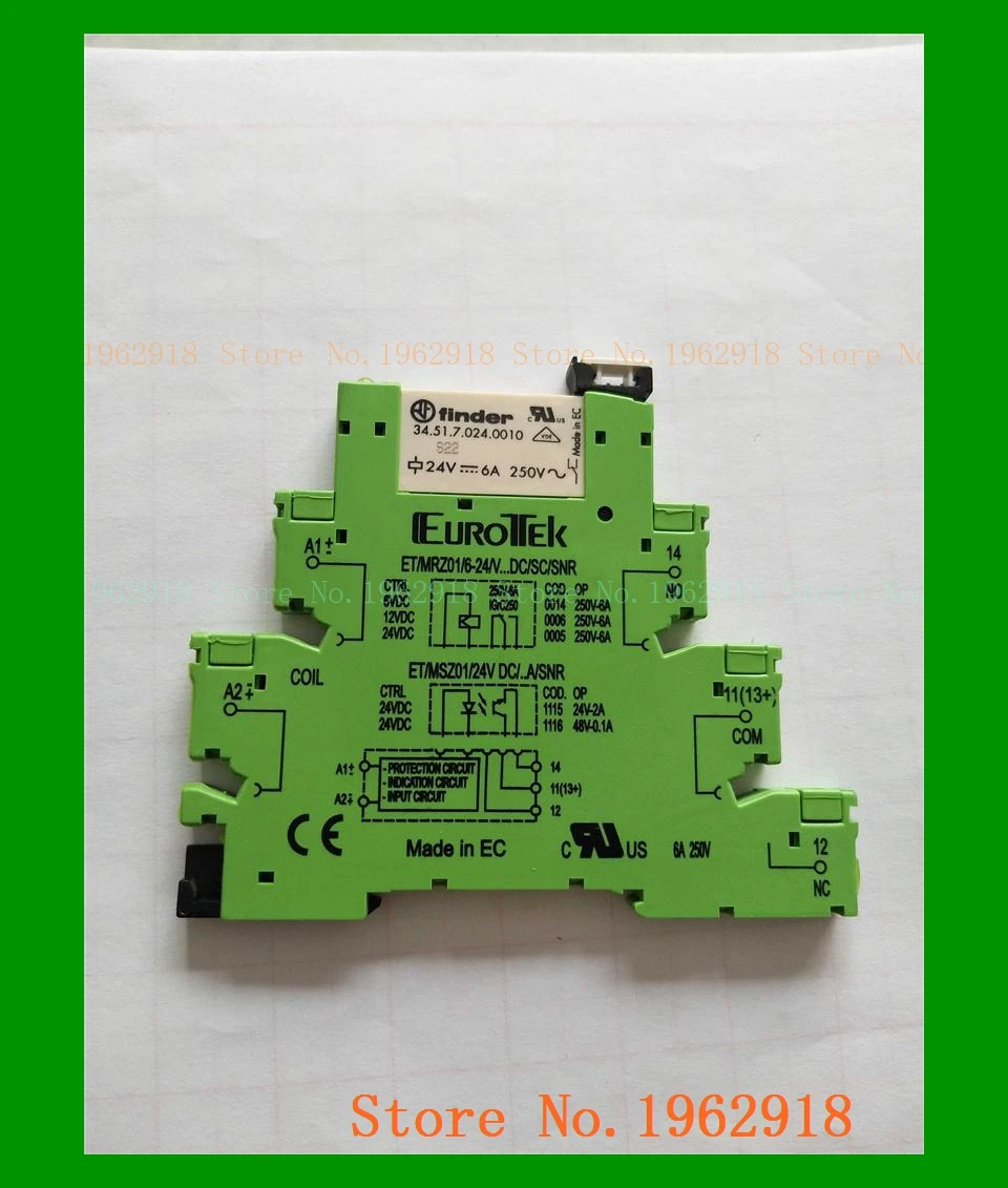 

Relay 34.51.7.024.0010 24VDC and The base