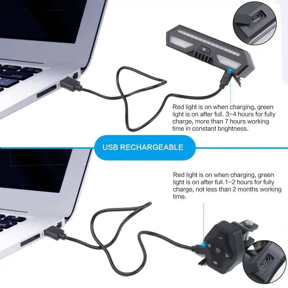 Cheap Bike TailLight USB Rechargeable LED Bicycle Rear Light Cycling Safety Flashlight IPX4 waterproof for Helmet Cycling Safety Light 5