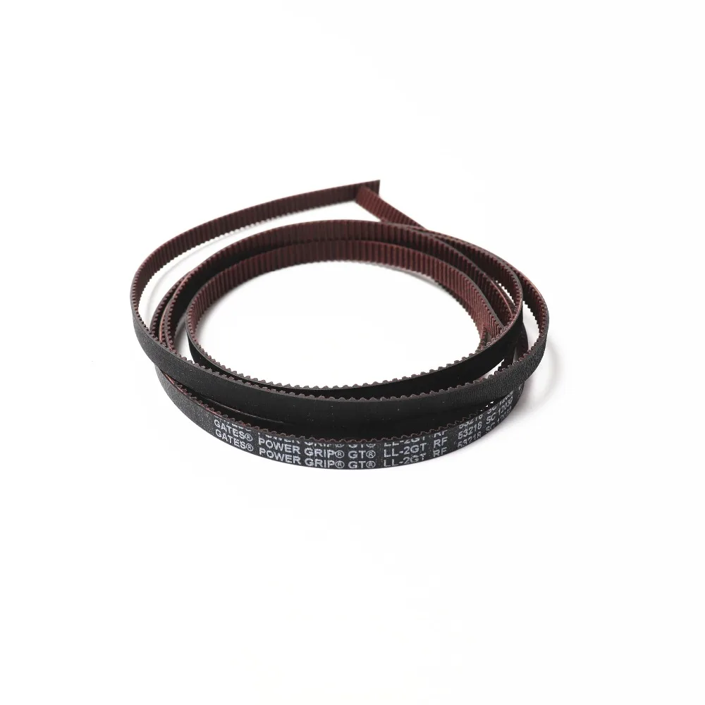 Prusa i3 MK2/MK3 3d printer X/Y axises belt kit GATES-LL-2GT 3D printer gear synchronous belt GT2 Width 6MM