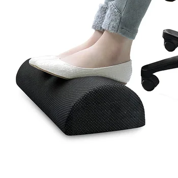 

Memory Foam Comfort Foot Rest Pillow Cushion Under Office Desk Half Cylinder Home Foot Relax Pain Relief Relaxing Cushion Pad
