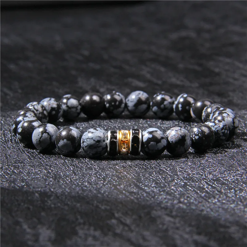 Мужской браслет из натуральных бусин Chakra Lava Stone Diffuser браслеты мужские модные ювелирные изделия аксессуар из бусин ювелирные изделия мужские