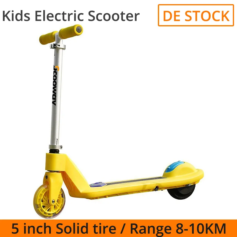 

[DE STOCK] GX-08S Folding Electric Scooter For Kids Max 8km/h 5 Inch Solid Tire Adjustable Height Foam Grip Rear Foot Brake