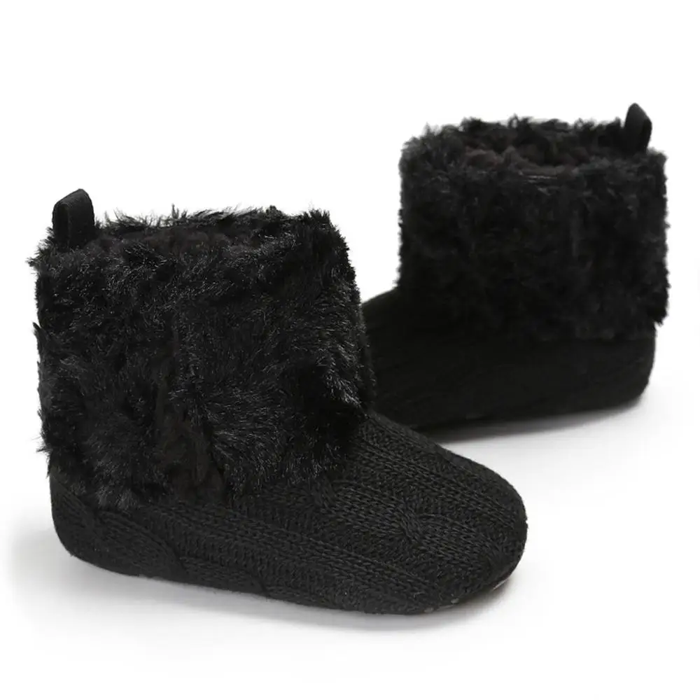 Toddler Kid Baby Girls Cute Toddler First Walk Winter Casual Warm Shoes Botas Mujer Invierno Baby Snow Boots Winter Shoes 4