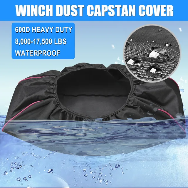 Waterproof Soft Winch Dust Cover Driver Recovery 8,000 - 17,500 - Foto 12