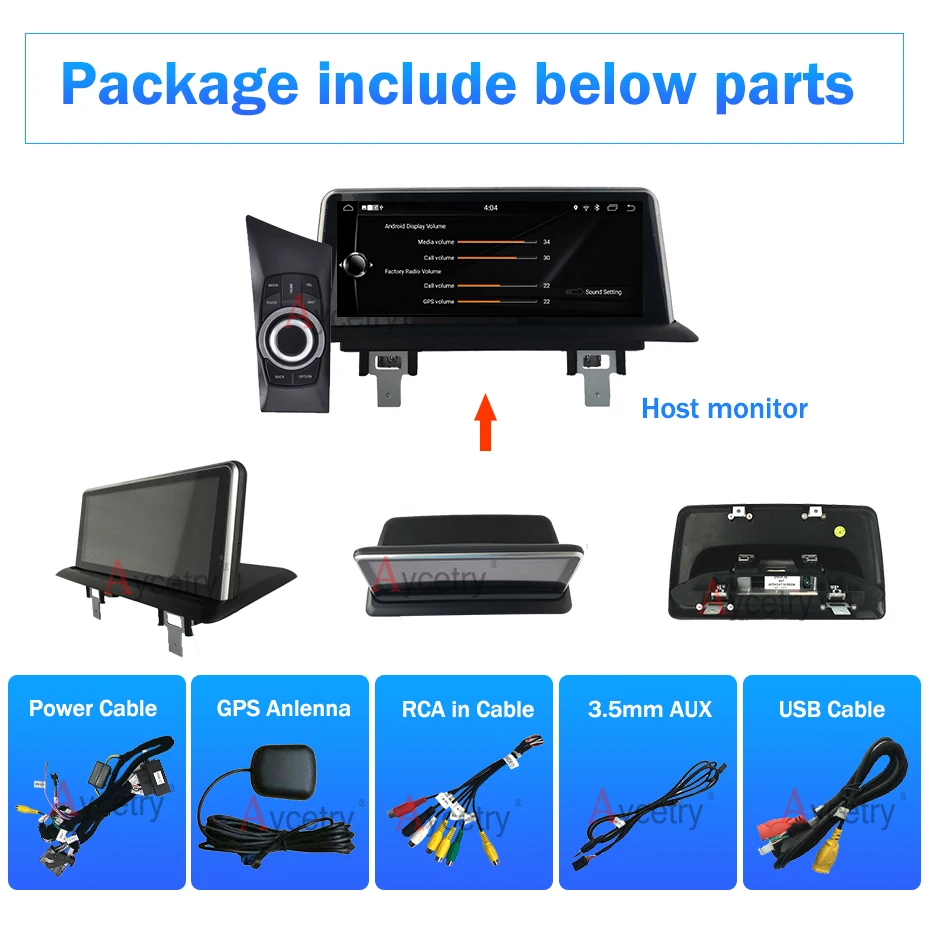 Excellent Android 9.0/7.1 4G 64G IPS Screen Auto Radio for BMW 1 Series 120i E87 E81 E82 CCC CIC NBT System GPS Navigation no DVD Player 5