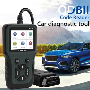 

Multi-functional V311 OBD 2 II Scanner Practical Durable Portable Handheld 4-Language Color LCD OBD2 Car Diagnostic Tool