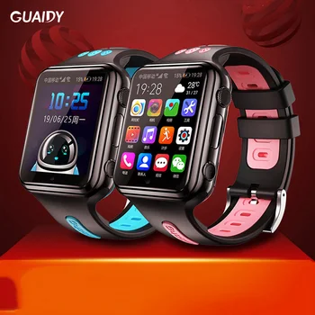 

Phone 4G Kids Smart Watch SIM GPS Weather Forecast Bracelet Sports Health For IOS Android Alipay Dual Remote Camera Waterproof