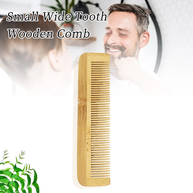 

Eco-Friendly Custom Logo Bamboo Hotel Travel Hair Comb Bamboo