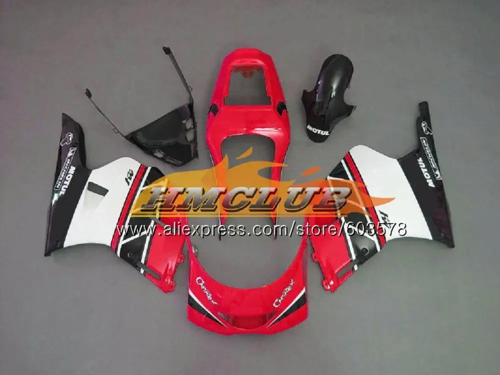 No. 22 Корпус для YAMAHA TZR-250 3MA TZR250 1988 1989 1990 1991 121CL. 27 красный, белый TZR250RR TZR250 RS YPVS ТЗР 250 88 89 90 91 обтекатель - Цвет: No. 22