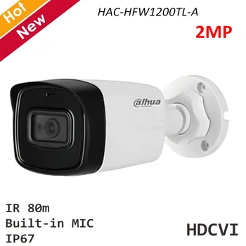 

Dahua Security Camera HAC-HFW1200TL-A 2MP HDCVI IR Bullet Camera Built-in MIC IR 80m 3.6mm 2.8mm 6mm Waterproof HDCVI Camera