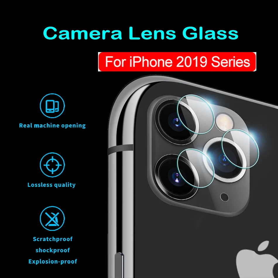 10pcs/lot Back Camera Lens Film For iphone X XS 11 Pro Max XR Tempered Glass screen Protector for iphone 7 6 8 plus