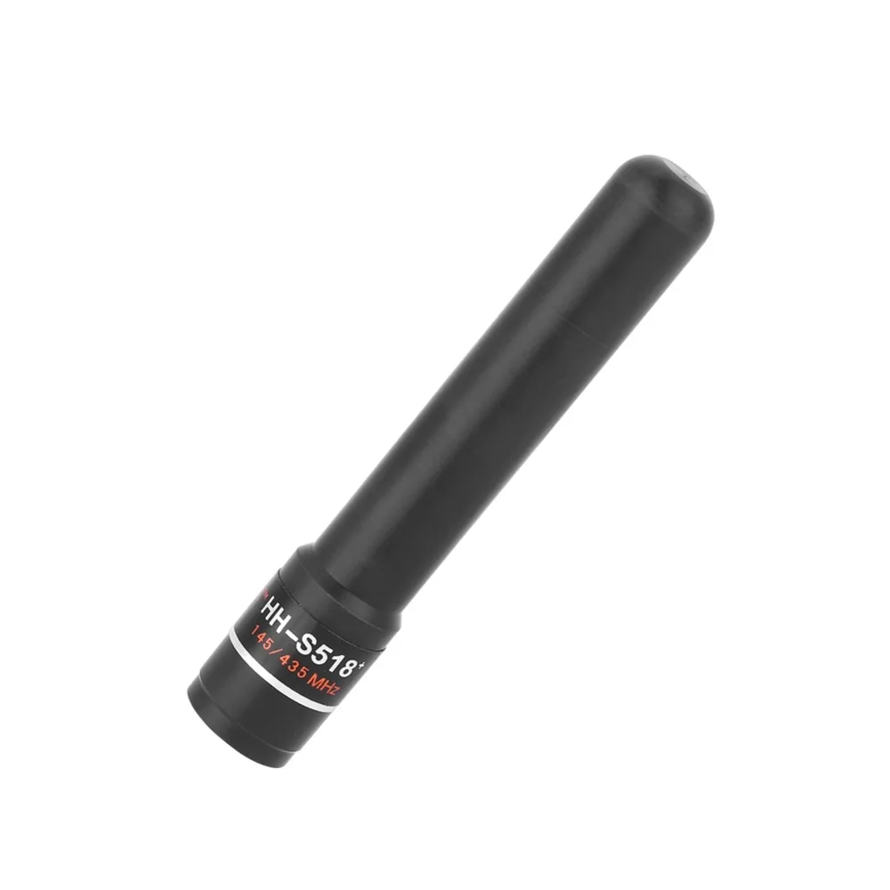 

Dropshipping HH S518 High Gain Dual Band Short Antenna SMA Male Two Way Radio Aerial For Vertex ICOM IRadio BAOFENG KSUN