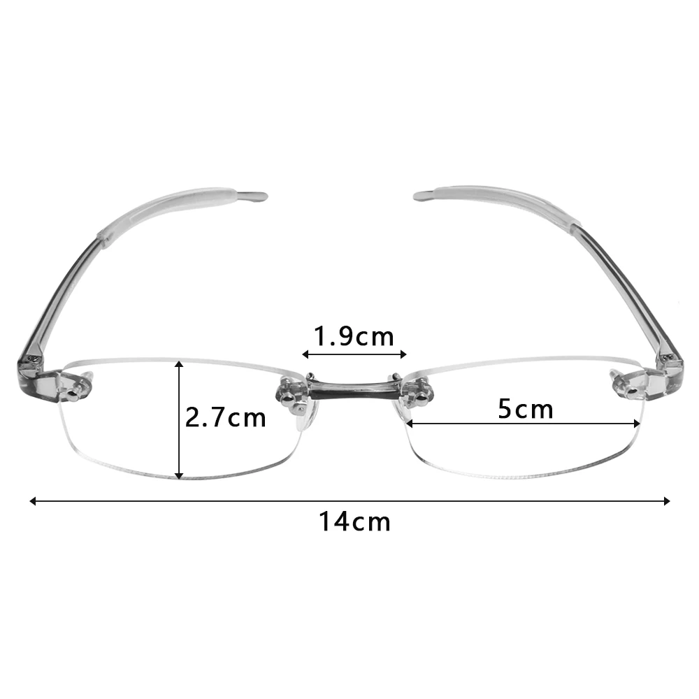 Металлические прозрачные серые очки для близорукости, женские и мужские Ультра-светильник, очки для чтения из смолы, очки для зрения, Уход За Зрением, 1,00~ 4,0 диоптрий