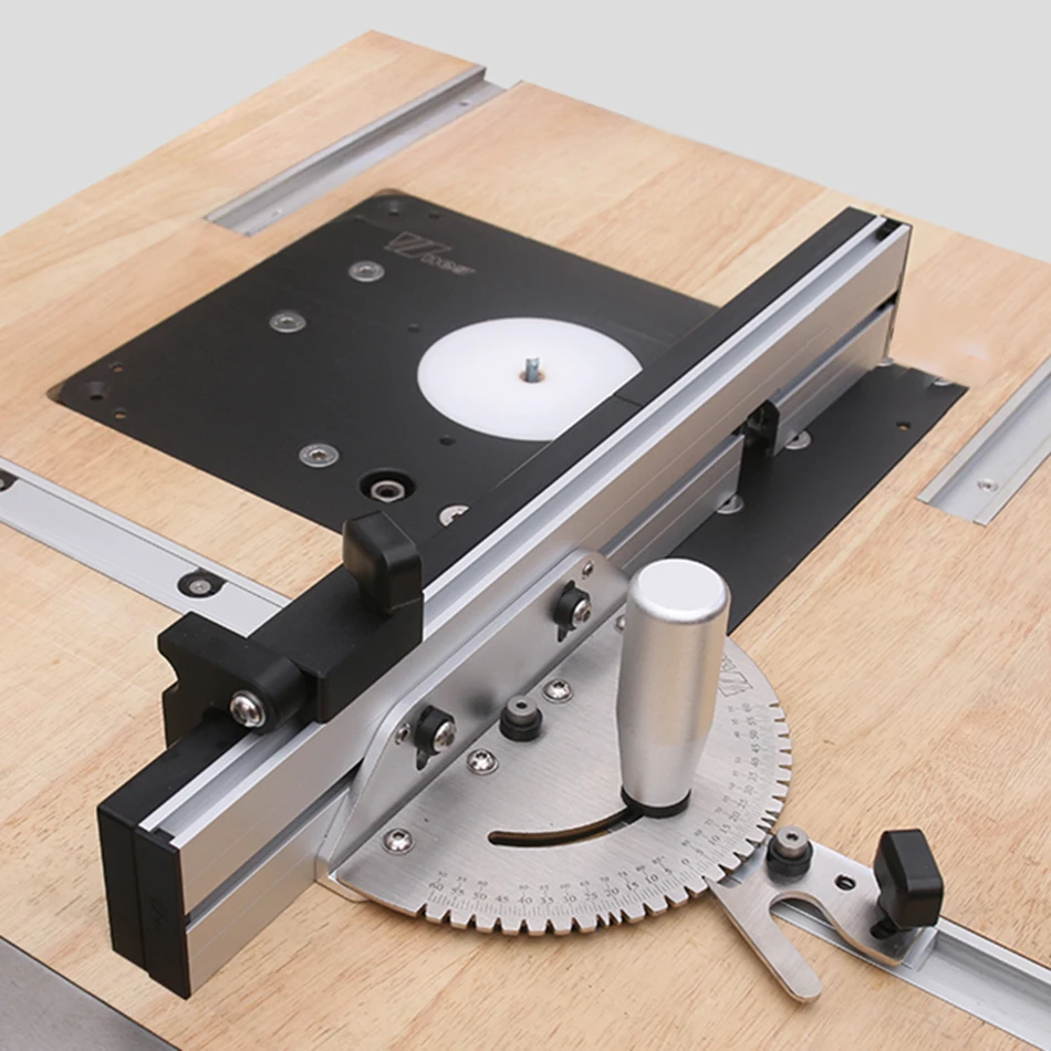 Miter Gauge with track Stop Table Saw/Router Sawing Assembly Ruler for Saw Router Woodworking DIY Tools | Инструменты