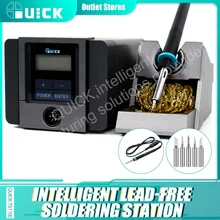 

Quick TS1100 original lead-free soldering station Welding station temperature for cell phone Welding rework station repair tools