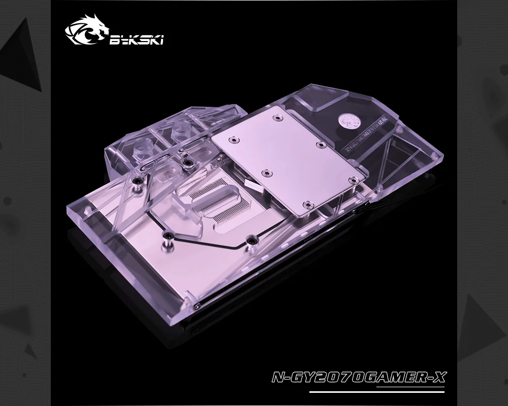 Bykski N-GY2070GAMER-X, полное покрытие видеокарты водяного охлаждения блок, для Galaxy RTX2070 геймер/общее, Gainward RTX2070
