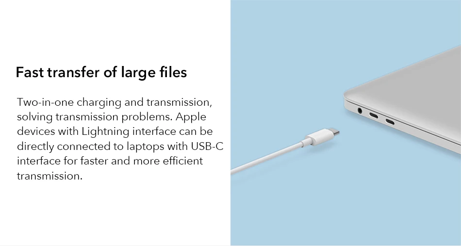 Mi Type-C to Lightning Cable