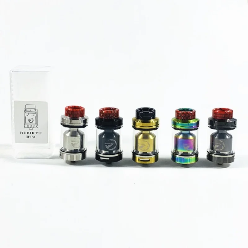 RTA атомайзер Rebirth rta Tank 25 мм 4 5 мл электронная сигарета Ремонтопригодный