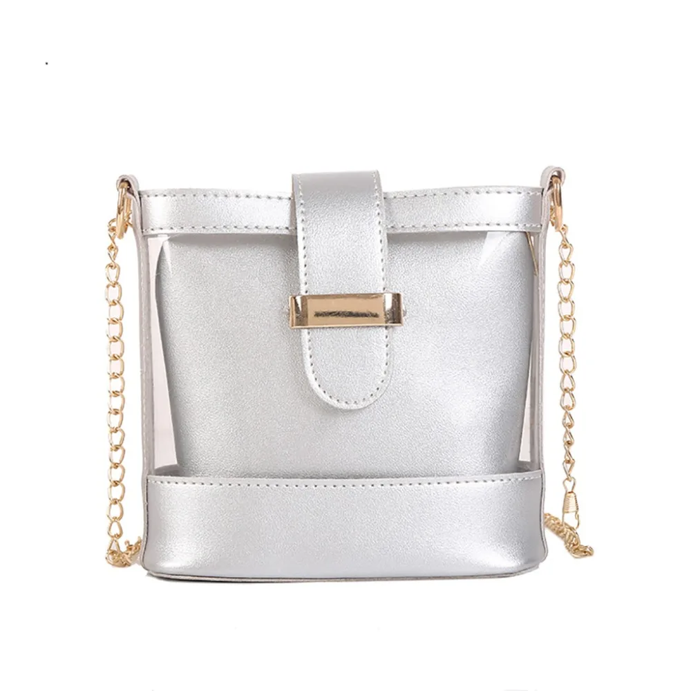 Crossbody сумка-мешок прозрачный дикая Сумка-почтальон, сумка через плечо, модные сумки для женщин женские сумки из натуральной кожи прозрачный пакет