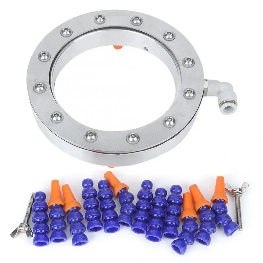 

Water Spraying Ring Engraving Machine Water Spraying Ring Diameter 125mm with 10mm Inner Diameter Nozzle