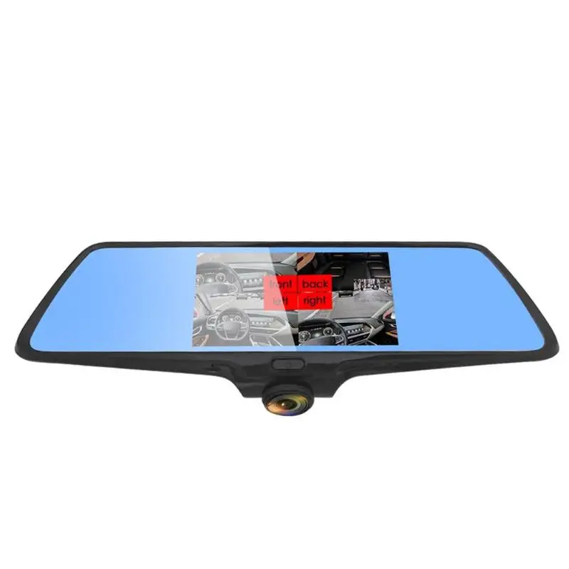 

L502 Car Rearview Mirror DVR Camera Dual Lens 360 Degree Panoramic View Dashcam Digital Video Recorder