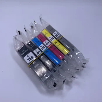 

YOTAT 6pcs Compatible PGI-750 CLI-751 ink cartridge PGI-750XL for Canon PIXMA MG6370 printer