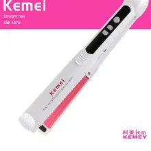 Kemei электрический выпрямитель для волос бигуди KM-1878 профессиональное керамическое покрытие 3 в 1 щипцы для завивки волос Плойка для укладки волос